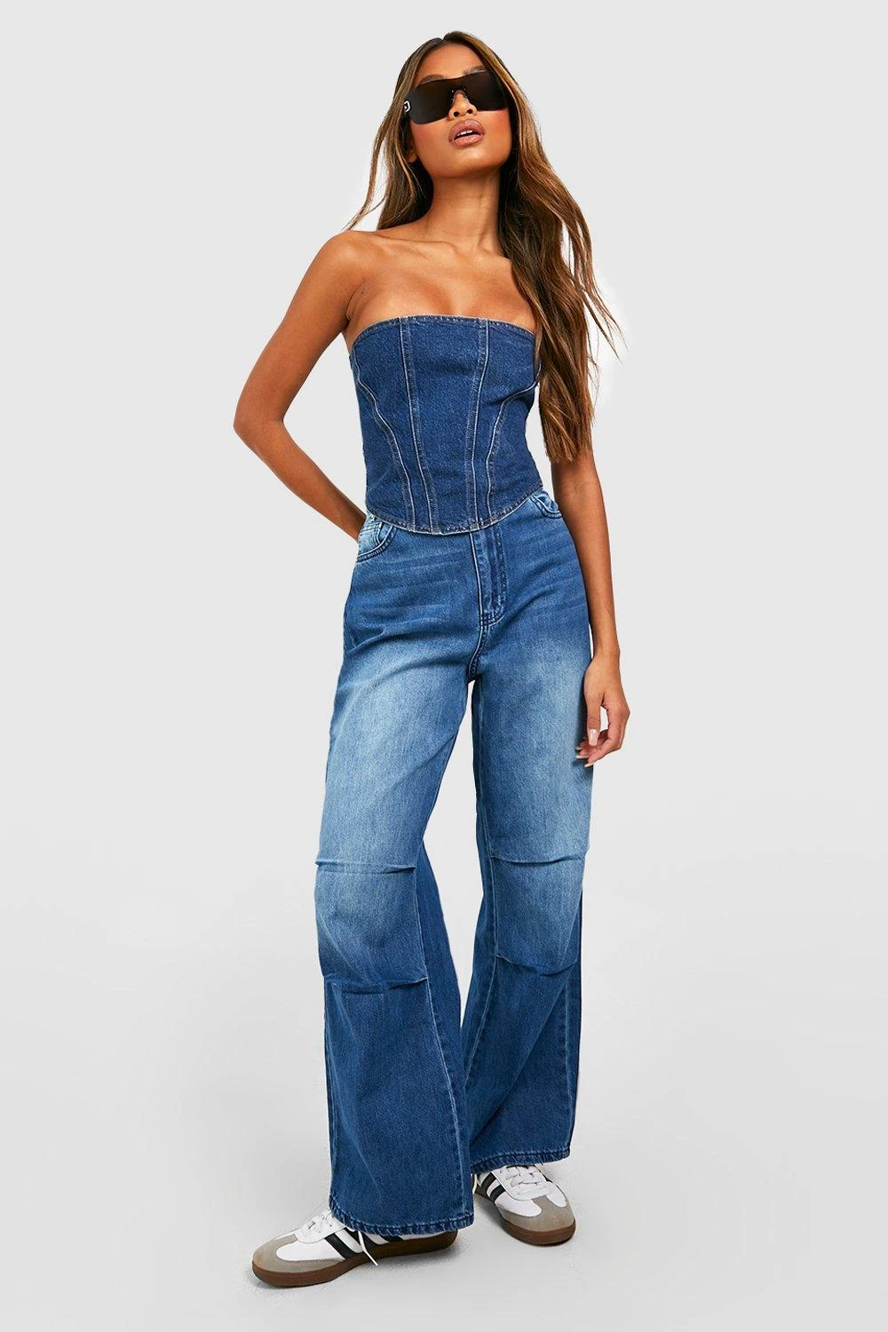 Boyfriend-Jeans Mit Knöpfen 1 Boyfriend-Jeans Mit Knöpfen