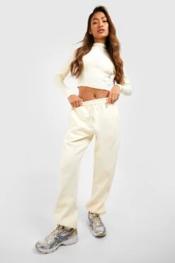 Crop Top Mit Naht-Detail -Deutschland Mode Pfiff Verkaufs-Shop gzz47840 ecru xl 3