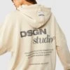 Oversize Hoodie Mit Slogan