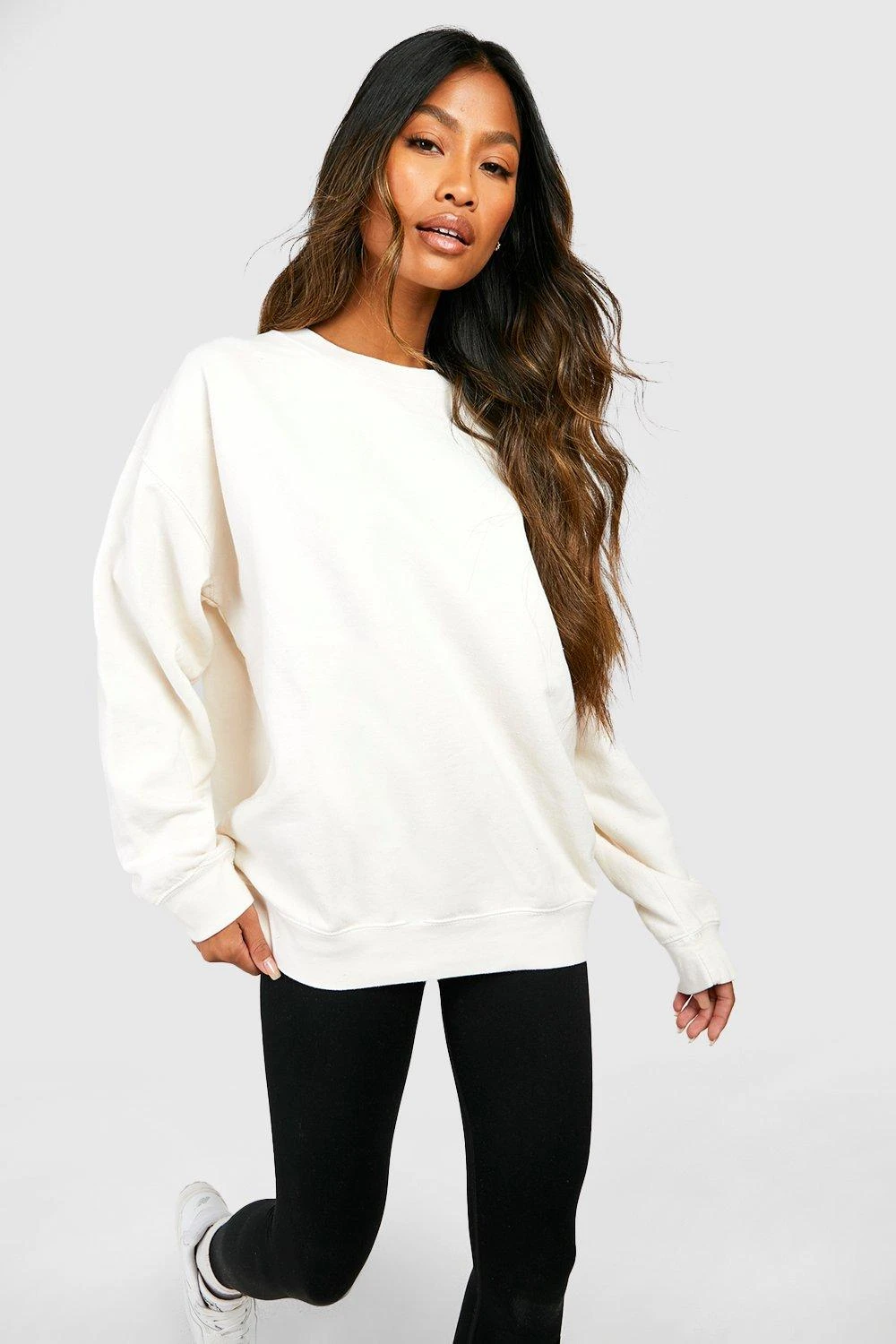 Oversize Sweatshirt Mit San Diego Slogan 3 Oversize Sweatshirt Mit San Diego Slogan – Bild 3