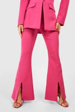 Schlaghose Mit Schlitz Vorne -Deutschland Mode Pfiff Verkaufs-Shop gzz48651 magenta xl 3