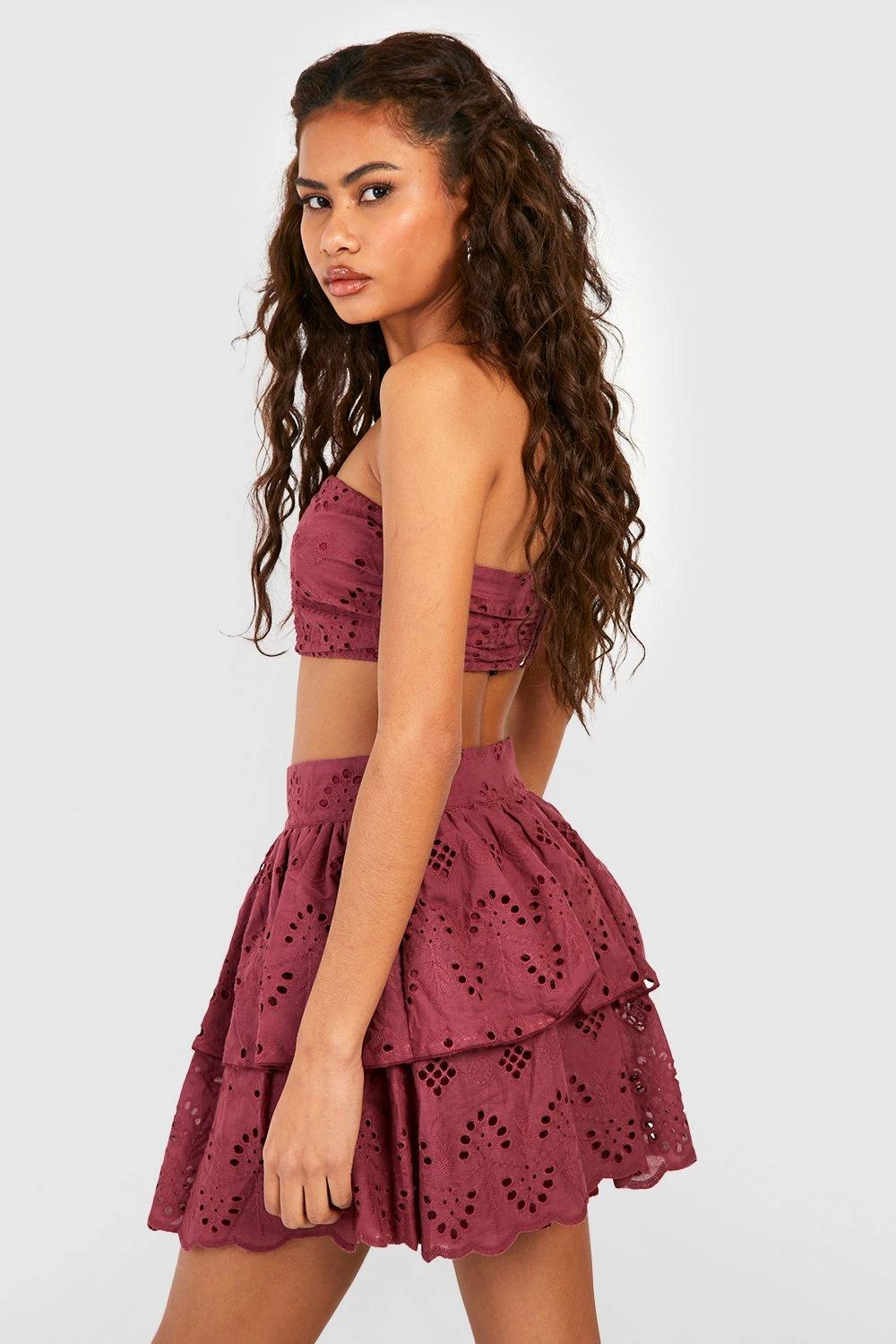 Lochmuster Bandeau-Top 2 Lochmuster Bandeau-Top – Bild 2