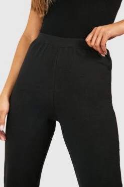 2er-Pack Baumwoll-Schlaghose Mit Hohem Bund In Schwarz & Braun -Deutschland Mode Pfiff Verkaufs-Shop gzz48958 black xl 3