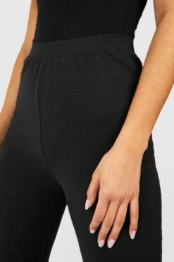 2er-Pack Baumwoll-Schlaghose Mit Hohem Bund In Schwarz & Khaki -Deutschland Mode Pfiff Verkaufs-Shop gzz48959 black xl 3