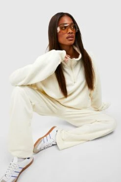 Jogginghose Mit Geradem Bein -Deutschland Mode Pfiff Verkaufs-Shop gzz49588 cream xl 3