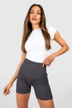 Gerippte Basic-Radlershorts