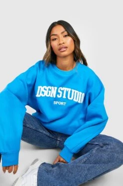 Sweatshirt Mit Dsgn Studio Sport Applikation