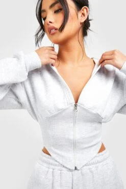 Korsett-Hoodie Mit Kapuze