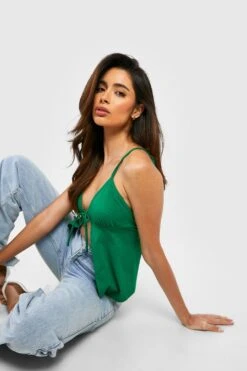 Geschnürtes Oberteil -Deutschland Mode Pfiff Verkaufs-Shop gzz50326 green xl 2