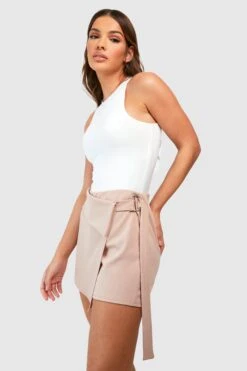 Skorts Mit Schnallen-Detail