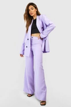 Hose Mit Weitem Bein -Deutschland Mode Pfiff Verkaufs-Shop gzz50990 lilac xl 2