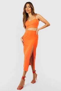 Bralette Mit Sweetheart-Ausschnitt 6 Bralette Mit Sweetheart-Ausschnitt -Deutschland Mode Pfiff Verkaufs-Shop gzz50993 orange xl 2