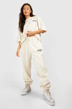 Oversize Jogginghose Mit Sports Club Slogan