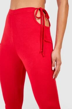 Jersey-Schlaghose Mit Seitlicher Bindung -Deutschland Mode Pfiff Verkaufs-Shop gzz51101 red xl 3