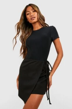 Wickel-Minirock -Deutschland Mode Pfiff Verkaufs-Shop gzz51355 black xl 2