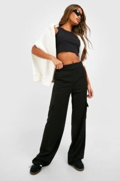 Cargo-Hose Mit Naht-Detail