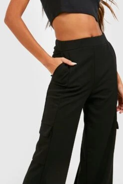 Cargo-Hose Mit Naht-Detail -Deutschland Mode Pfiff Verkaufs-Shop gzz51356 black xl 3