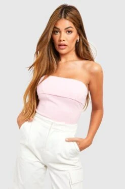 Bandeau-Korsett Mit Naht-Detail -Deutschland Mode Pfiff Verkaufs-Shop gzz51622 baby20pink xl 2