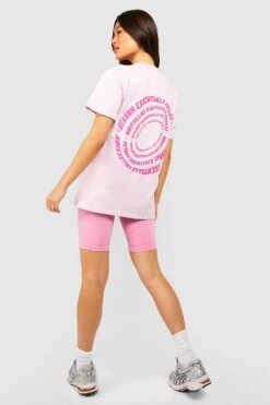 Oversize T-Shirt Mit Print -Deutschland Mode Pfiff Verkaufs-Shop gzz51704 lilac xl 2