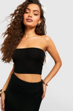 Feinstrick Bandeau Und Maxirock 7 Feinstrick Bandeau Und Maxirock -Deutschland Mode Pfiff Verkaufs-Shop gzz51756 black xl 3