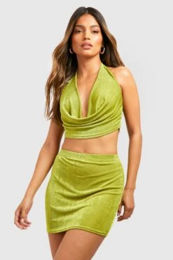 Oberteil Mit Wasserfallausschnitt -Deutschland Mode Pfiff Verkaufs-Shop gzz51829 chartreuse xl 2