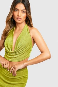 Oberteil Mit Wasserfallausschnitt -Deutschland Mode Pfiff Verkaufs-Shop gzz51829 chartreuse xl 3