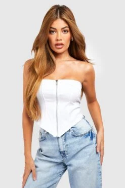 Korsett-Oberteil Mit Reißverschluss