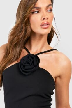 Neckholder-Body Mit Rosen-Detail 7 Neckholder-Body Mit Rosen-Detail -Deutschland Mode Pfiff Verkaufs-Shop gzz52123 black xl 3