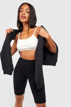 Nahtlose Gerippte Sculpt-Radlershorts