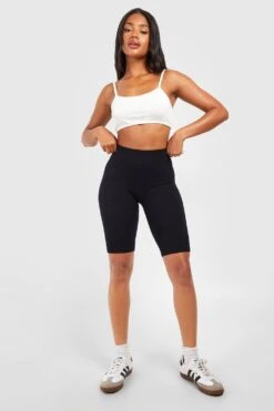 Nahtlose Gerippte Sculpt-Radlershorts -Deutschland Mode Pfiff Verkaufs-Shop gzz52138 black xl 2