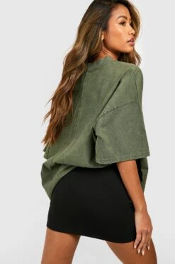 Minirock Aus Crepestoff -Deutschland Mode Pfiff Verkaufs-Shop gzz52149 black xl 1