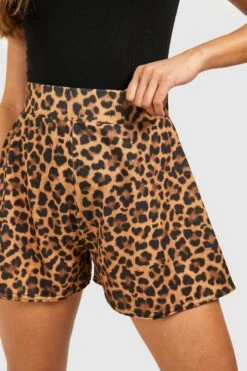 Leopardenprint Jersey-Shorts -Deutschland Mode Pfiff Verkaufs-Shop gzz52215 leopard xl 3
