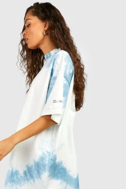 Oversize Batik T-Shirt Mit Etikett -Deutschland Mode Pfiff Verkaufs-Shop gzz52350 white xl 3