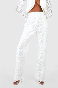 Premium Schlaghose Aus Spitze -Deutschland Mode Pfiff Verkaufs-Shop gzz52430 ivory xl 3