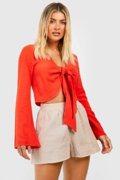 Strukturierte Laufshorts