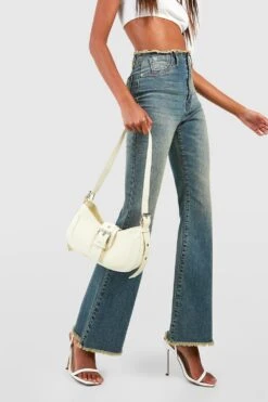 Schlaghose Im Vintage-Ton Mit Ausgefranstem Bund 6 Schlaghose Im Vintage-Ton Mit Ausgefranstem Bund -Deutschland Mode Pfiff Verkaufs-Shop gzz52601 vintage20wash xl 2