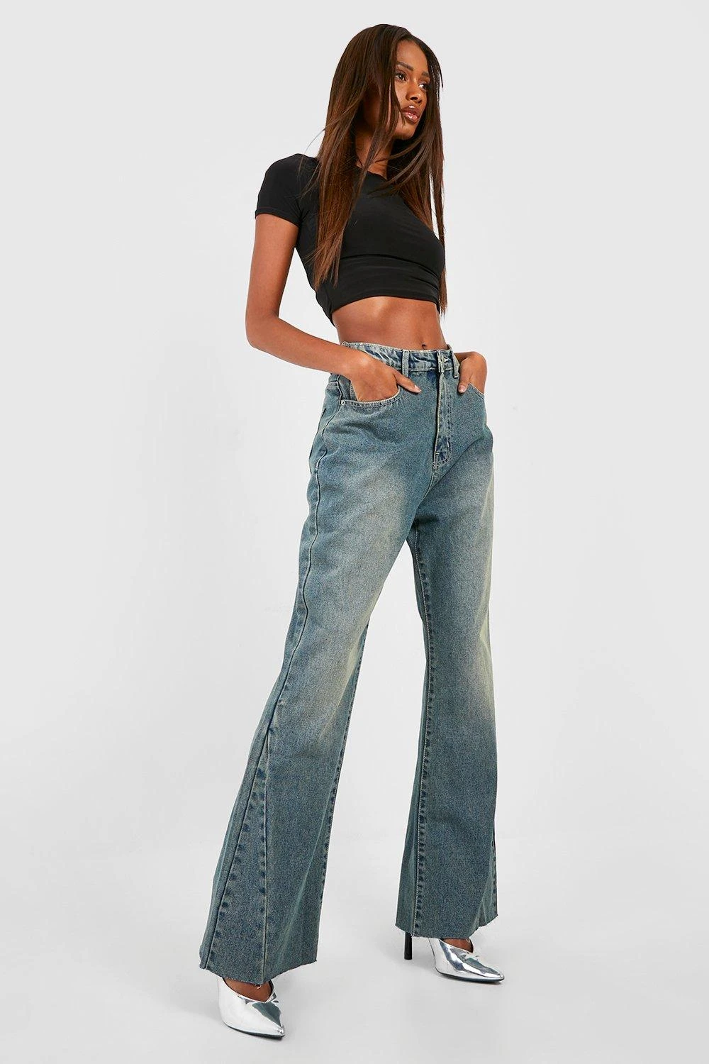Vintage Jeans Mit Geradem Bein 1 Vintage Jeans Mit Geradem Bein