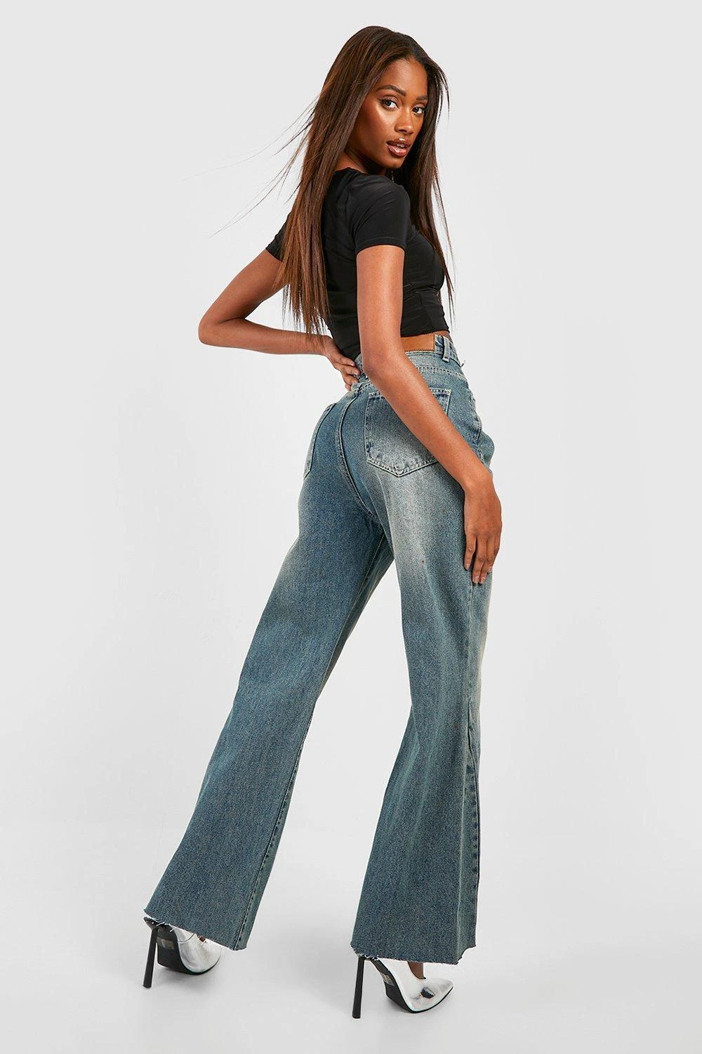 Vintage Jeans Mit Geradem Bein 2 Vintage Jeans Mit Geradem Bein – Bild 2