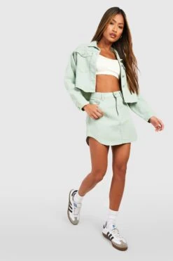 Denim-Minirock -Deutschland Mode Pfiff Verkaufs-Shop gzz52693 sage xl 2