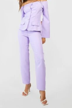 Hose Mit Geradem Bein -Deutschland Mode Pfiff Verkaufs-Shop gzz52749 lilac xl 3