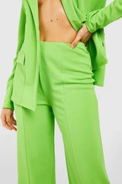 Jersey-Hose Mit Geradem Bein Aus Crepestoff -Deutschland Mode Pfiff Verkaufs-Shop gzz52852 lime xl 3