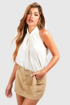 Ärmelloses Oberteil Mit Twist