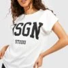 Dsgn Studio T-Shirt Mit Gerollten Ärmeln