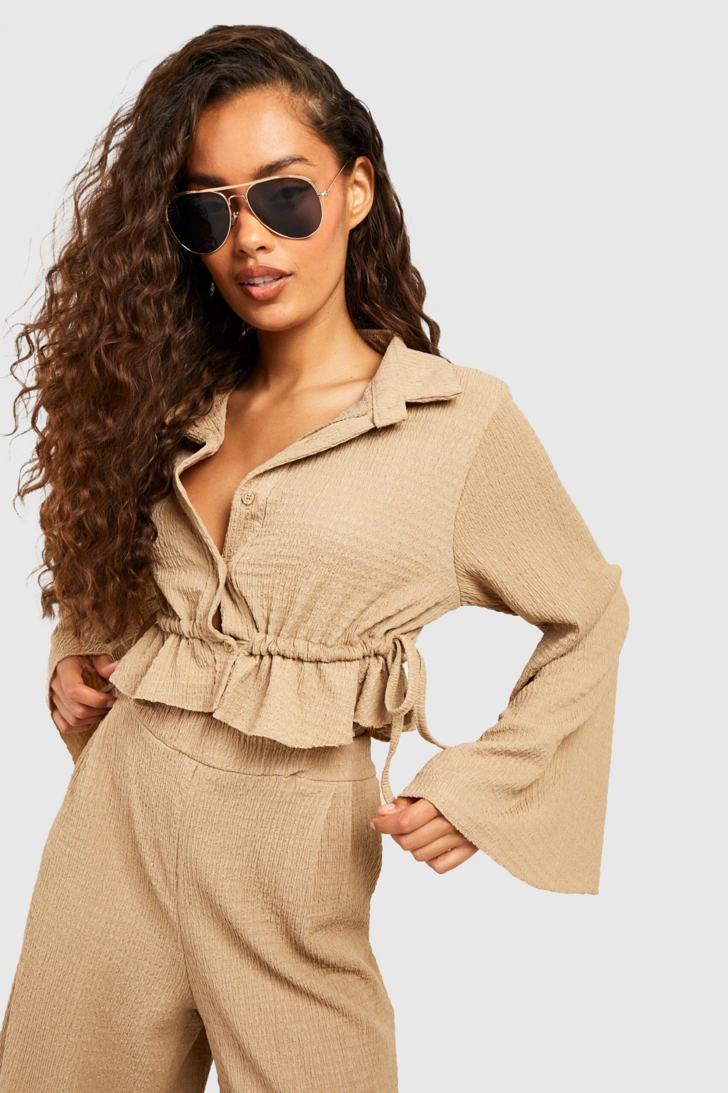 Hemd In Knitteroptik Mit Elastischem Bund 1 Hemd In Knitteroptik Mit Elastischem Bund