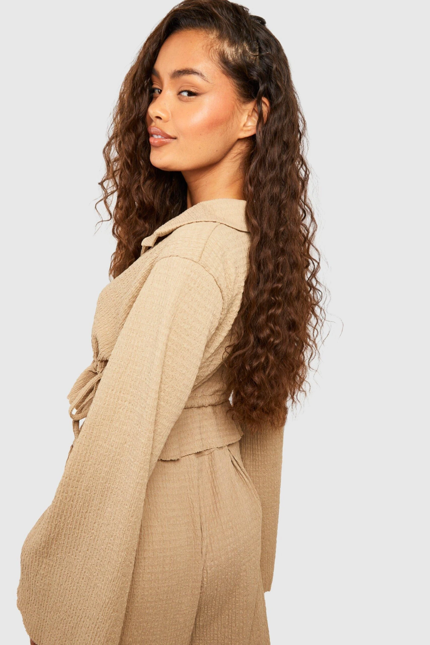 Hemd In Knitteroptik Mit Elastischem Bund 2 Hemd In Knitteroptik Mit Elastischem Bund – Bild 2