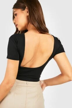 Baby T-Shirt Mit Rundem Rückenausschnitt -Deutschland Mode Pfiff Verkaufs-Shop gzz53748 black xl 3