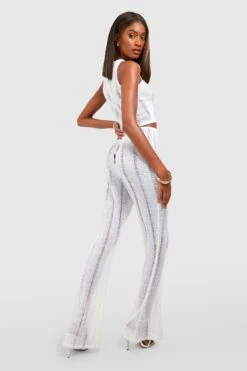 Zerrissene Schlaghose -Deutschland Mode Pfiff Verkaufs-Shop gzz53763 white xl 1