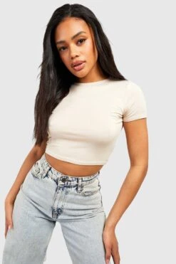 Kurzärmliges Kurzes T-Shirt -Deutschland Mode Pfiff Verkaufs-Shop gzz54641 stone xl 3