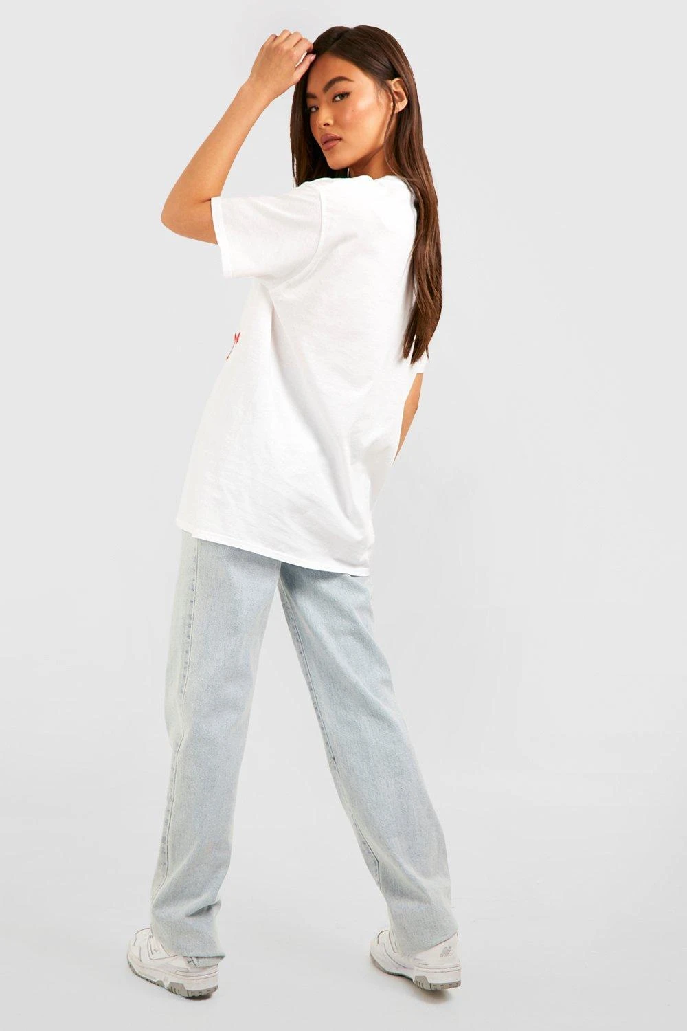 Oversize T-Shirt Mit I Heart London Print 2 Oversize T-Shirt Mit I Heart London Print – Bild 2