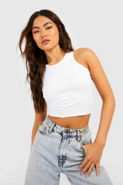 Basic Racer Crop Top